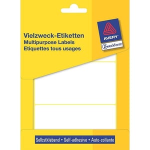 Avery Zweckform 3331 multifunctionele etiketten / wit / 98 mm x 51 mm / 84 etiketten