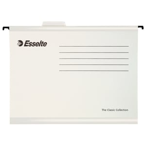 Esselte 90319 Classic versterkte hangmap / A4 / wit / 25 stuks
