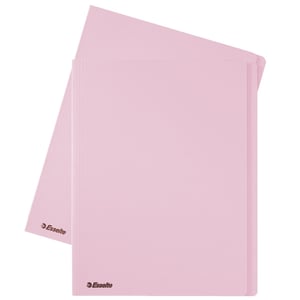 Esselte inlegmap / karton / 10 mm overslag / A4 / roze / 100 stuks