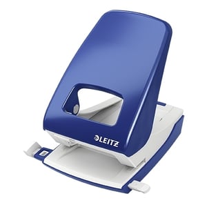 Leitz 51380035 NeXXt perforator / metaal / blauw / 2-gaats / tot 40 vel