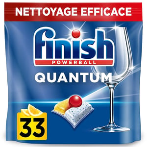 Finish Quantum All-In-1 Vaatwastabletten / Lemon / 33 stuks