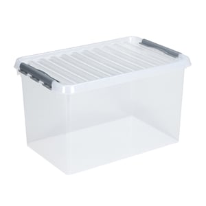 Sunware Q-line opbergdoos / transparant / 62 liter