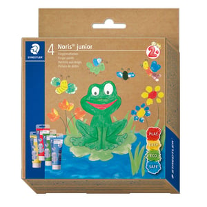 Staedtler 8814 Noris junior vingerverf / 4 potjes