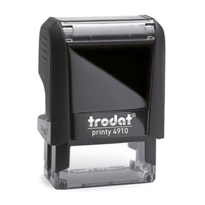 Trodat Printy 4910 stempel personaliseerbaar / tekststempel / zwart