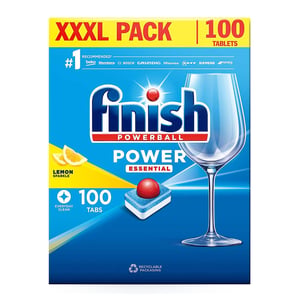Finish Power All-in-1 Essential vaatwastabletten / Lemon / 100 stuks