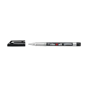 Stabilo Write-4-all permanent marker / zwart / ronde punt / 0,7 mm