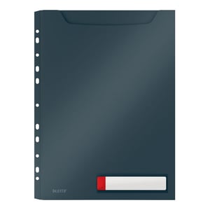 Leitz 46680089 Cosy Privacy zichtmap / A4 / fluweel grijs / tot 150 vel