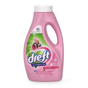 Dreft Vloeibaar Wasmiddel / Wol & Zijde / 990 ml / 22 wasbeurten