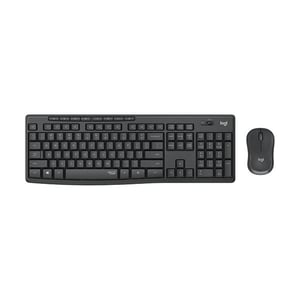 Logitech MK295 toetsenbord en muis / draadloos / QWERTY / USB / grijs