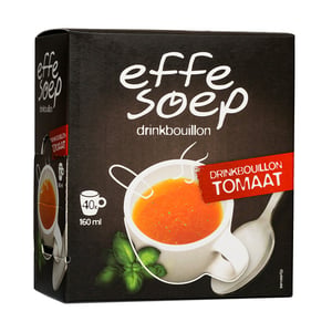 Effe Soep drinkbouillon Ttomaat / 40 stuks
