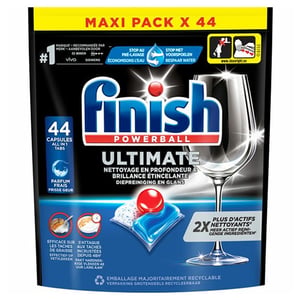 Finish Ultimate vaatwastabletten / Regular / 44 stuks