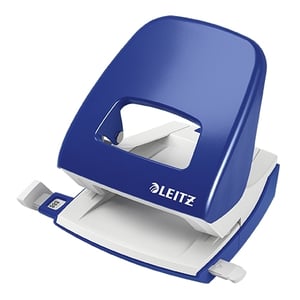 Leitz 5008 NeXXt perforator / blauw / metaal / tot 30 vel / 2-gaats