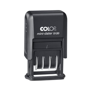 Colop 173208 S120 datumstempel / zelfinktend / zwart