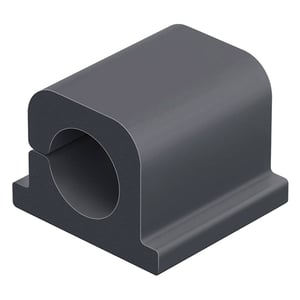 Durable 5042-37 Cavoline clip pro / kabelhouder / kunststof / grafiet / 6 stuks
