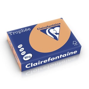 Clairefontaine papier / caramel / A4 / 80 gr. / 500 vel