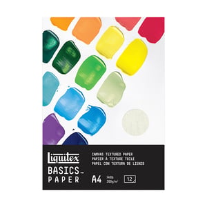 Liquitex acrylverfpapier / A4 / 300 grams / 12 vel