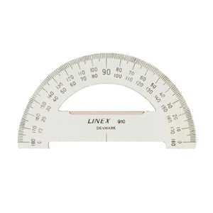 Linex gradenboog / kunststof / transparant / 100 mm / 180 graden