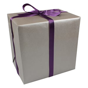 Cadeaupapier / zilver / 50 cm x 250 m