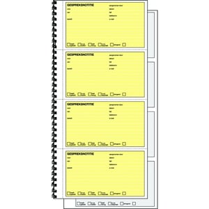 Sigel Expres terugbelboek / 160 notities
