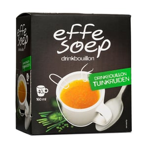 Effe Soep drinkbouillon Tuinkruiden / 40 stuks