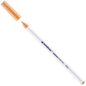 Edding 4600 textielmarker / lichtoranje / ronde punt / 1 mm