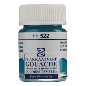 Royal Talens 08165222 gouache / extra fijn / turkooisblauw / 16 ml
