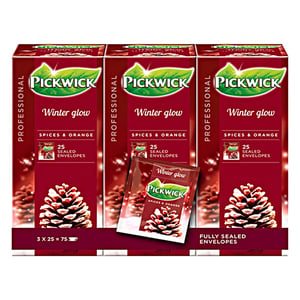 Pickwick Professional Winterglow thee / 75 stuks