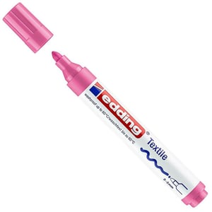Edding 4500 textielmarker / roze / ronde punt / 2-3 mm