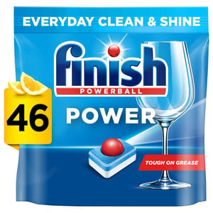 Finish Powerball All-in-1-Max vaatwastabletten / Lemon / 45 stuks