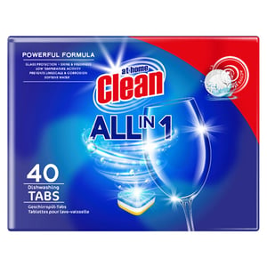 At Home All-In-1 vaatwastabletten / Regular / 40 stuks