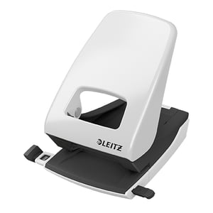 Leitz 51380085 NeXXt perforator / metaal / grijs / 2-gaats / tot 40 vel