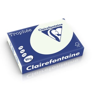 Clairefontaine papier / lichtgroen / A4 / 80 gr. / 500 vel