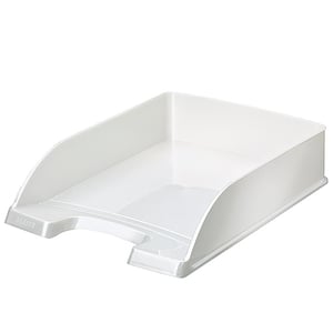 Leitz 5526 WOW brievenbak / middel hoog / wit metallic / 5 stuks