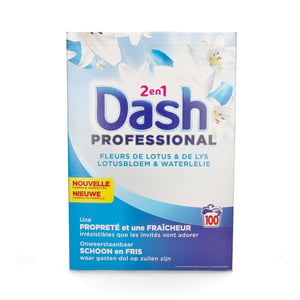 Dash Professional 2in1 Waspoeder / Lotus en Lily / 5,5 kg / 100 wasbeurten