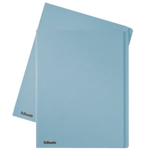 Esselte inlegmap / karton / 10 mm overslag / A4 / blauw / 100 stuks
