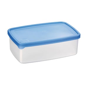 Sunware Club Cuisine vershoudbakje / transparant/blauw / 3,8 liter