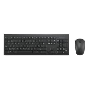Kensington EQ KM150 toetsenbord en muis / QWERTY / draadloos / zwart