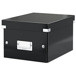Leitz 6043 WOW opbergdoos / zwart / klein