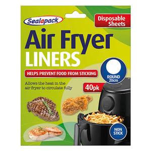 Sealapack Wegwerp Airfryer Bakvellen Rond / 20 cm / 40 stuks