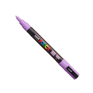 POSCA PC-3M verfmarker / lavendel / ronde punt / 0,9 - 1,3 mm