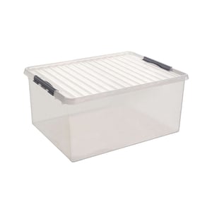 Sunware Q-line opbergdoos / transparant / 120 liter