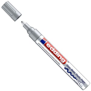 Edding 750 paint marker / zilver / ronde punt / 2-4 mm