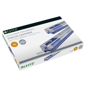 Leitz 55910000 Power Performance K6 cartridge / gegalvaniseerd / tot 25 vel / 5 x 210 stuks