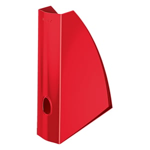 Leitz 5277 WOW tijdschriftencassette / polystyreen / rood