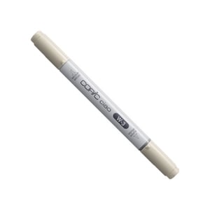 Copic W-3 Ciao marker / Warm Gray / penseel / beitel