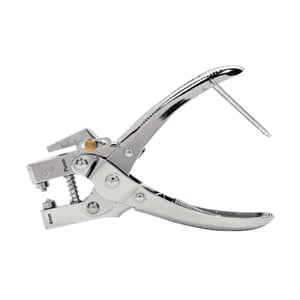 Rapid 5000407 RP05 ponstang / verchroomd metaal / 1-gaats / inclusief 100 ponsogen