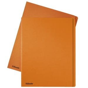 Esselte inlegmap / karton / 10 mm overslag / A4 / oranje / 100 stuks