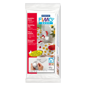 Fimo 8100-0 klei air / wit / 500 gram