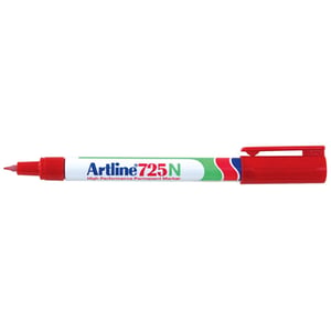 Artline 725 permanent marker / rood / ronde punt / 0,4 mm