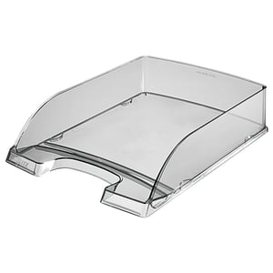 Leitz 5226 brievenbak plus / middel hoog / rook transparant / 5 stuks